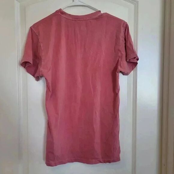 ID Modere Vintage Unisex Adult Flamingo Cotton Short Sleeve T-Shirt - Picture 4 of 6